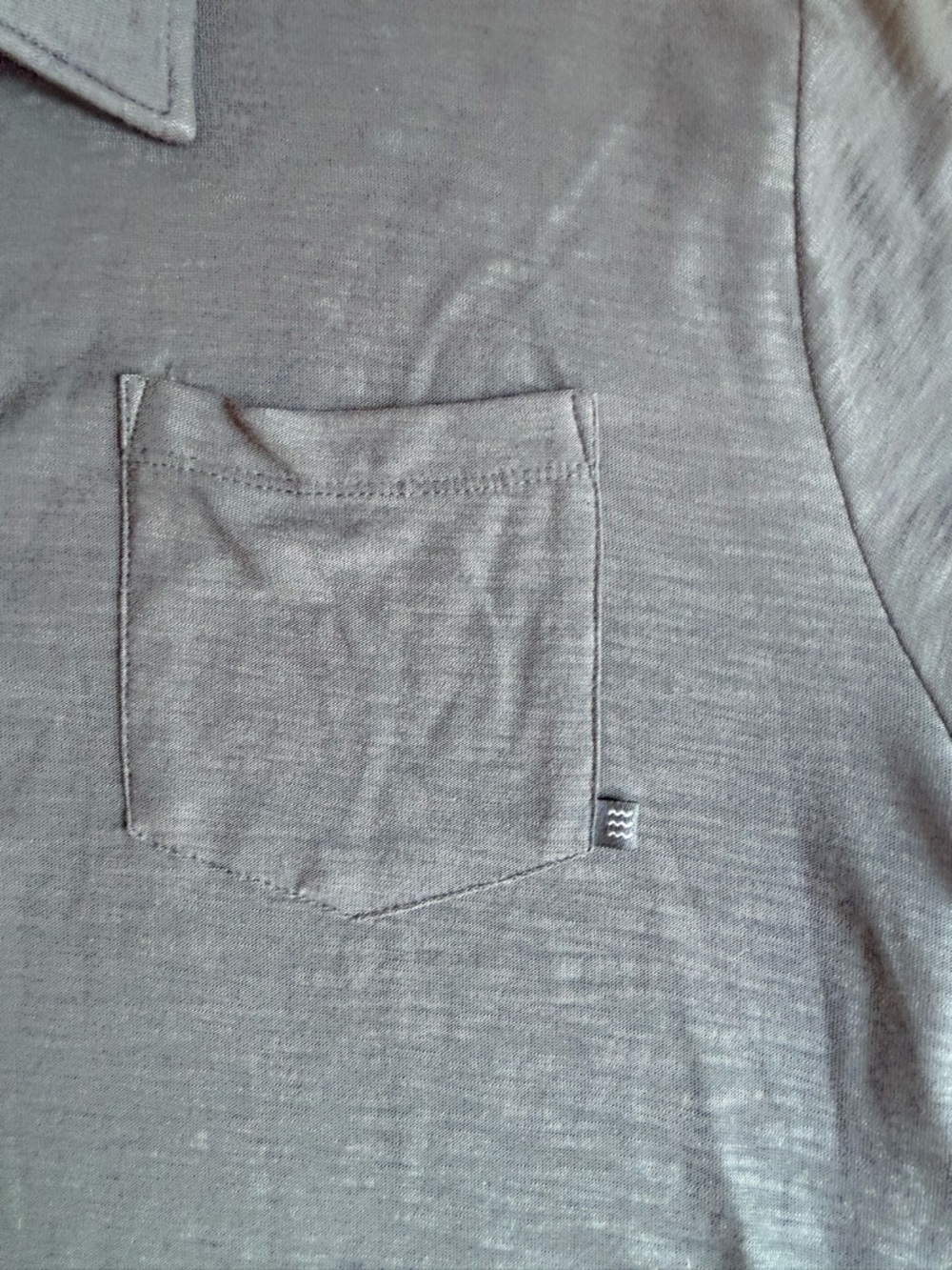 NWT Mens Free Fly Polo in Charcoal size : XL - Picture 4 of 5